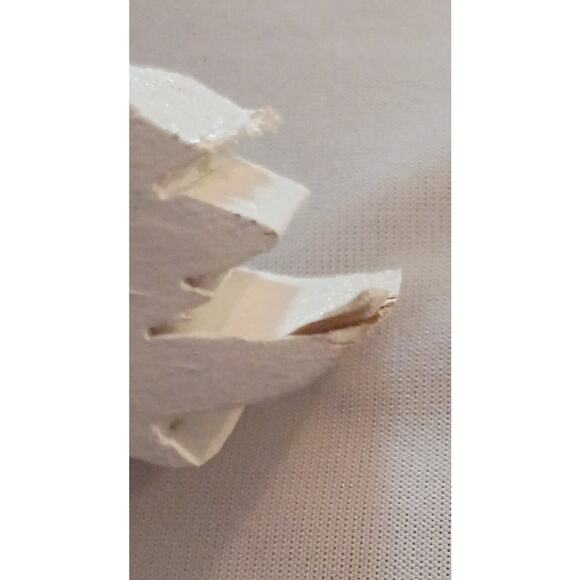 Vintage Homemade Folksy Country Painted Candy Cane Santa Clause Wall Hanger - Picture 4 of 6